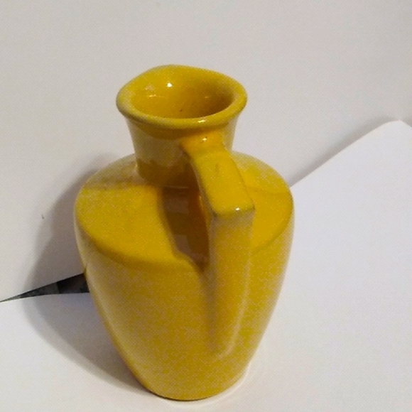 Frankoma Sunflower Yellow Vase - Picture 2 of 6